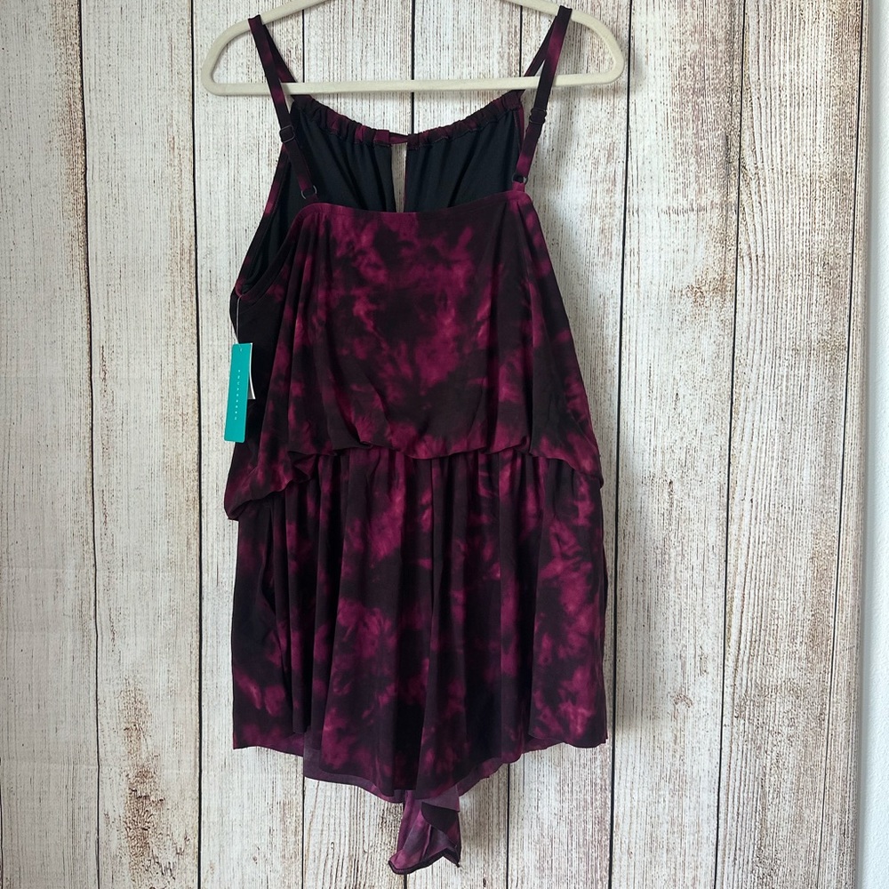 Women's Tie-Dye Swim One Piece